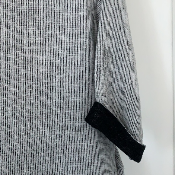 Madewell linen cotton oversized blouse size XS - Picture 3 of 5